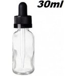 Green Sound Skleněná lahvička s kapátkem 30ml čirá 1ks – Zboží Dáma