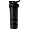 Shaker Vilgain Shaker Pro 2Go Black 450 ml + 150 ml + 100 ml