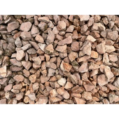 Mramorová drť, veronská červená, více frakcí 16-22 mm, 25 Kg – Hledejceny.cz