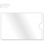 Samolepící kapsa na vizitky, 95x60mm, 1ks - transparentní – Zboží Dáma