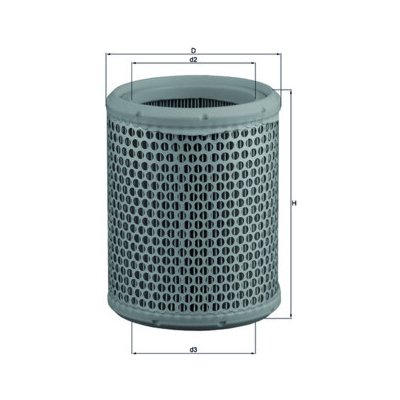 MAHLE ORIGINAL Vzduchový filtr LX384 – Hledejceny.cz