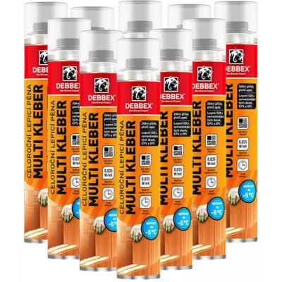Den Braven MULTI KLEBER pistolová pěna 750 ml 12 ks – Zboží Mobilmania