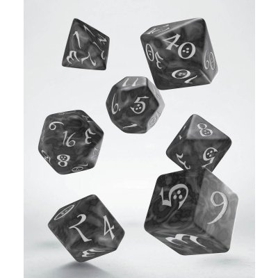Classic RPG Dice Set smoky & white 7 – Zboží Živě