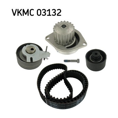 Sada rozvodů - řemen s kladkami a vodní pumpa SKF VKMC 03132 (VKMC03132)