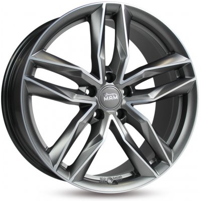 MAM RS3 8x18 5x112 ET45 palladium polished | Zboží Auto