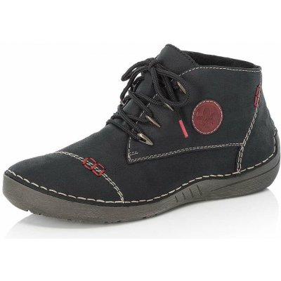 Rieker dámská kotníková obuv 52502-00 černá – Zboží Dáma