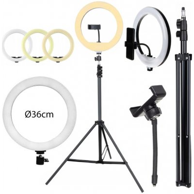 BeautyRelax 9222 LED se stativem 2800-6500K 36W 36cm – Zboží Živě