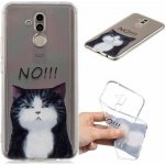 Pouzdro Print silikonové Huawei Mate 20 Lite - kočka – Zboží Živě