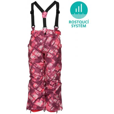 Loap Cubor dětské lyžařské kalhoty SFK2411 pink – Zboží Dáma