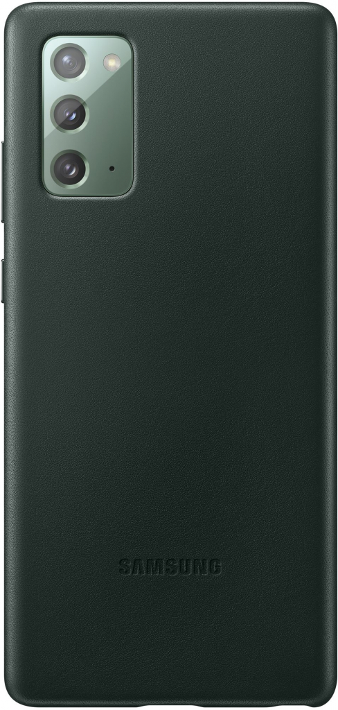 Samsung Leather Cover Galaxy Note20 Green EF-VN980LGEGEU