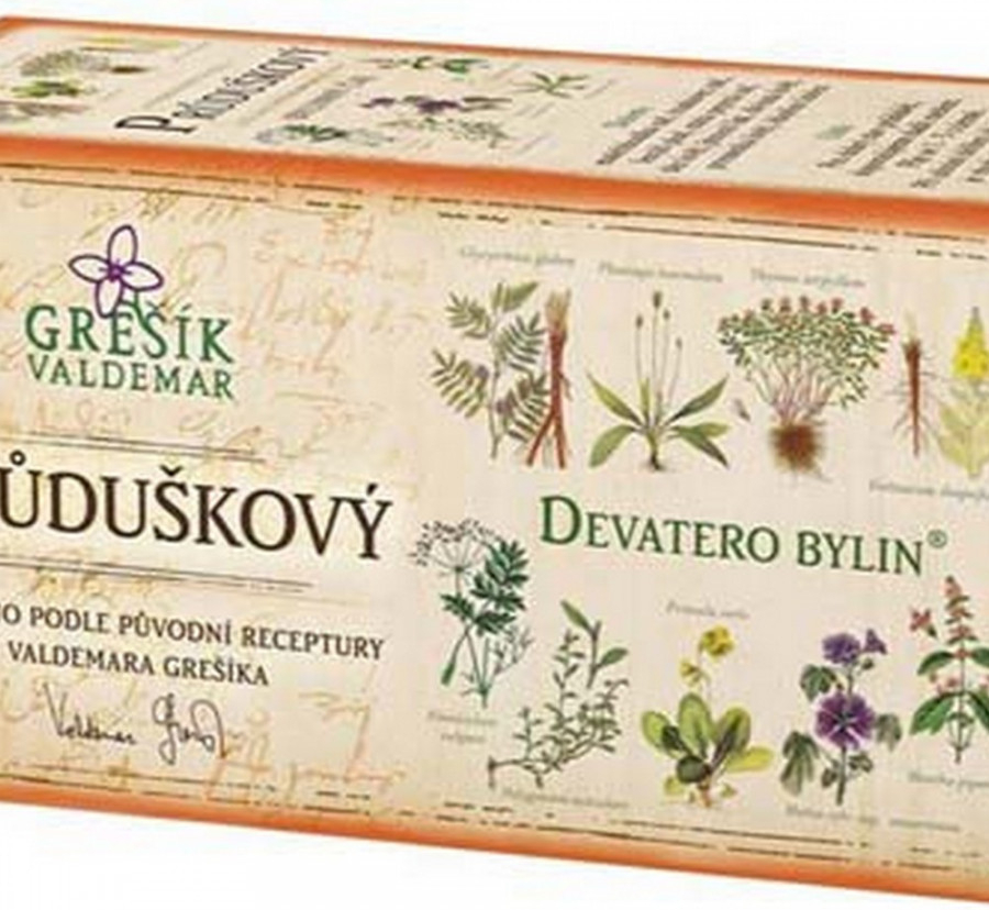 Grešík Průduškový Devatero bylin 20 x 1.3 g