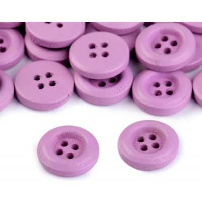 Kreatinka Knoflík FIALOVÝ 15mm – Hledejceny.cz