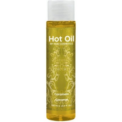 NUEI Hot Oil Caramel masážní olej 100 ml – Zboží Mobilmania