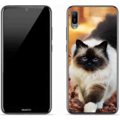 Pouzdro mmCase Gelové Huawei Y6 (2019) - kočka 1 – Zboží Mobilmania