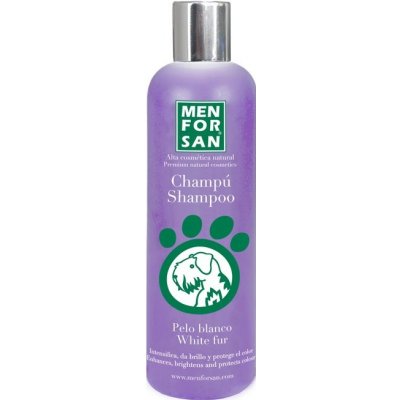 Menfosan šampon PRO ZESVĚTLENÍ BÍLÉ SRSTI PRO PSY 300 ml – Hledejceny.cz