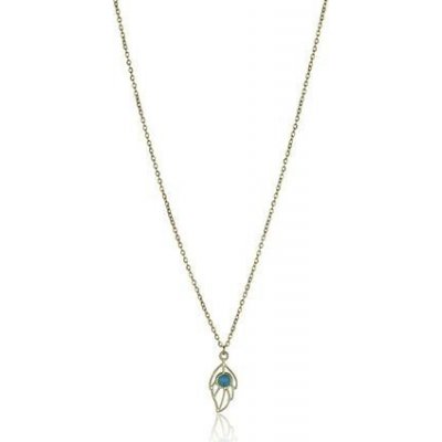 Emily Westwood Něžný pozlacený náhrdelník s tyrkysem EWN23028G – Hledejceny.cz