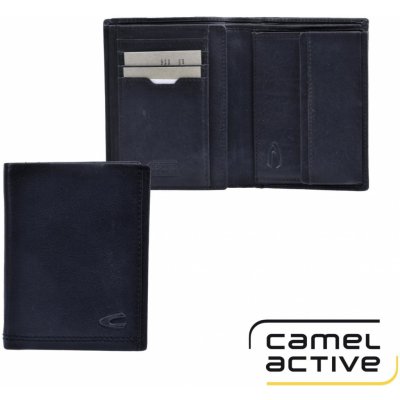 Camel Active Pánská kožená peněženka RFID SAFE černá 269 706 60 – Hledejceny.cz