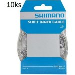 Shimano Řadící lanko 2,1m x 1,2mm box 10ks – Zboží Dáma