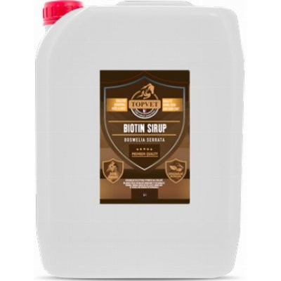 Topvet Sirup Biotin s boswelií 5 l – Hledejceny.cz