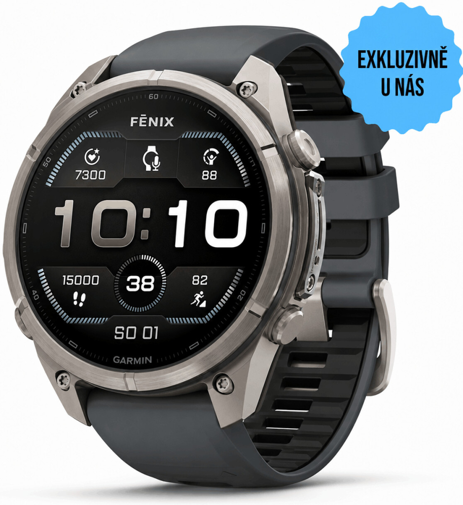 Garmin Fénix 9 Pro - 47 mm, AMOLED, Sapphire, Titanium, Graphite / Black 010-04336-26