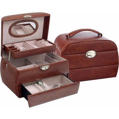 Lafira dámská šperkovnice 3042 hnědá – Zboží Dáma