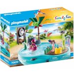 Playmobil 70610 Family Fun zábavný bazén s rozprašovačem vody – Zboží Živě