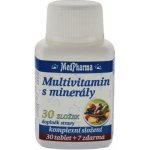 MedPharma MultiVitamín s minerály 30složek 37 tablet – Hledejceny.cz