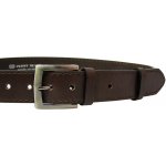 Penny belts pánský kožený opasek 25-1-40 brown – Sleviste.cz