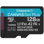 Kingston Canvas Go Plus microSDXC 128GB SDCG4/128GBSP – Zboží Mobilmania