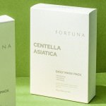 Fortuna Vyhlazující a zklidňující maska s pupečníkem asijským 10 ks 250 g – Zboží Dáma