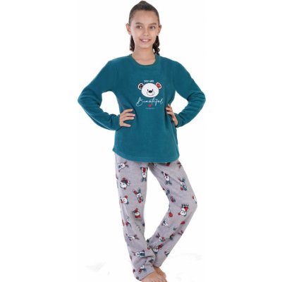 Dětské pyžamo 1T0447 zelené – Zboží Dáma