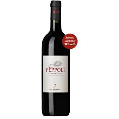 Antinori Chianti Classico Tenuta di Péppoli 13,5% 0,75 l (holá láhev) – Zboží Mobilmania