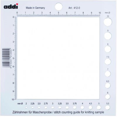 Addi Meřidlo jehlic čtverec – Sleviste.cz