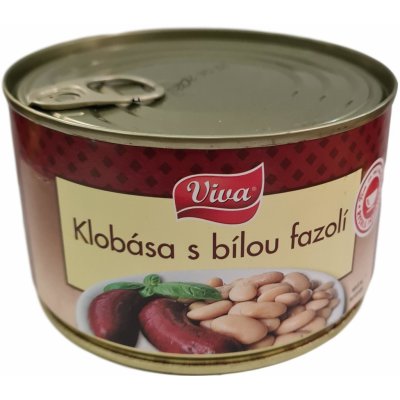 Viva klobása s bílou fazolí 400 g – Hledejceny.cz