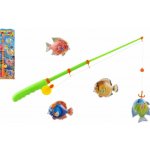 Teddies Hra ryby rybář magnetické plast plast 44 cm asst 2 barvy na kartě – Zbozi.Blesk.cz