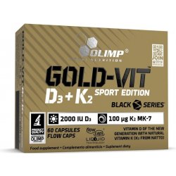 Olimp Gold-Vit D3 + K2 Sport Edition 60 kapslí