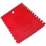 KUBALA Stěrka plastová zubová, univerzální 135x90mm – Zboží Mobilmania