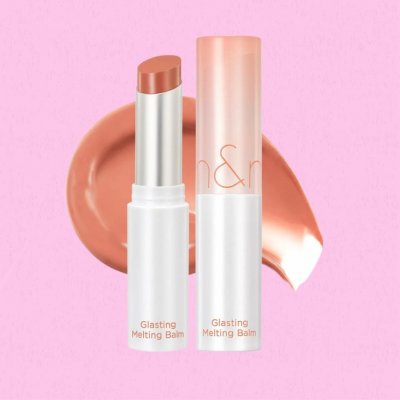 Rom&nd Glasting Melting Balm Lesklý balzám na rty 01 Coco Nude 3,5 g – Sleviste.cz