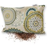 GADEO MANDALA zelená pohankové slupky s levandulí, 28x38 cm – Zboží Mobilmania