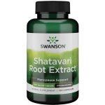 Swanson Shatavari Root Extract Standardized standardizovaný extrakt Chřest hroznovitý kořen 500 mg 120 kapslí – Zboží Mobilmania