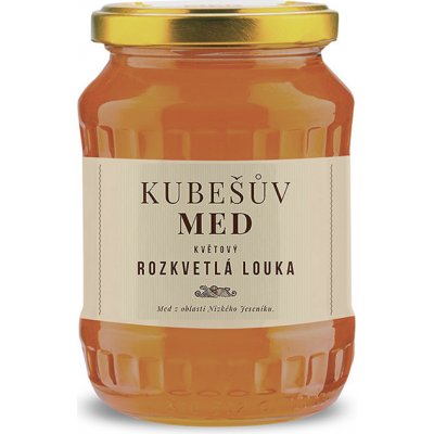 Kubešův med luční 480 g – Zboží Dáma