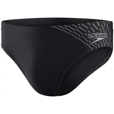 Speedo Medley Logo 7cm Brief Black/Ardesia