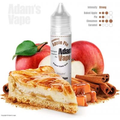 Adams vape Cinnamon Apple Pie Shake & Vape 10 ml – Zboží Mobilmania