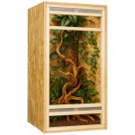 Invital OSB dřevěné terárium 50x50x100 cm – Zboží Dáma