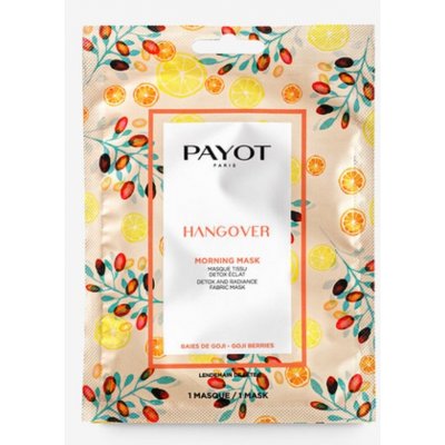 Payot Morning Masque Hangover Detoxikační rozjasňující látková maska 19 ml – Zboží Mobilmania