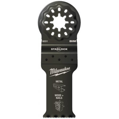 Milwaukee Univerzální bimetalový nůž 28 mm pro ponorné řezy zaručuje dlouhou životnost – Zboží Mobilmania