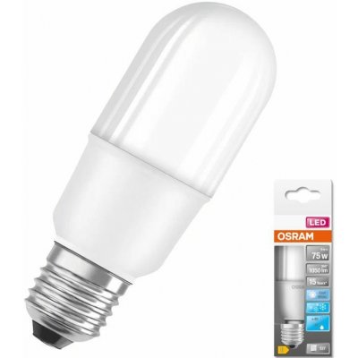 Osram LED STAR E27 9W/840 LEDSTICK75W studená – Zboží Mobilmania