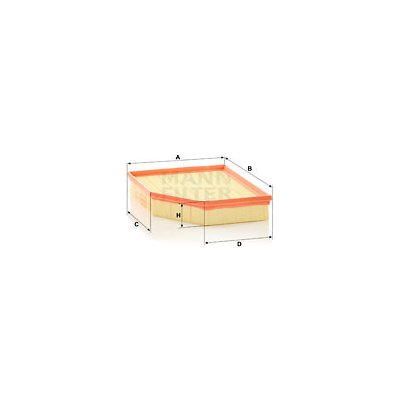 Vzduchový filtr MANN-FILTER C 30 196 – Hledejceny.cz