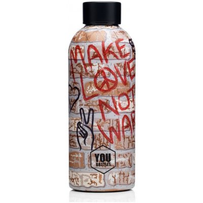 You Bottles Termoláhev na pití Dual Design Make Love Not War 500 ml