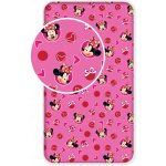 Jerry Fabrics Prostěradlo Minnie hearts 02 90x200 – Sleviste.cz
